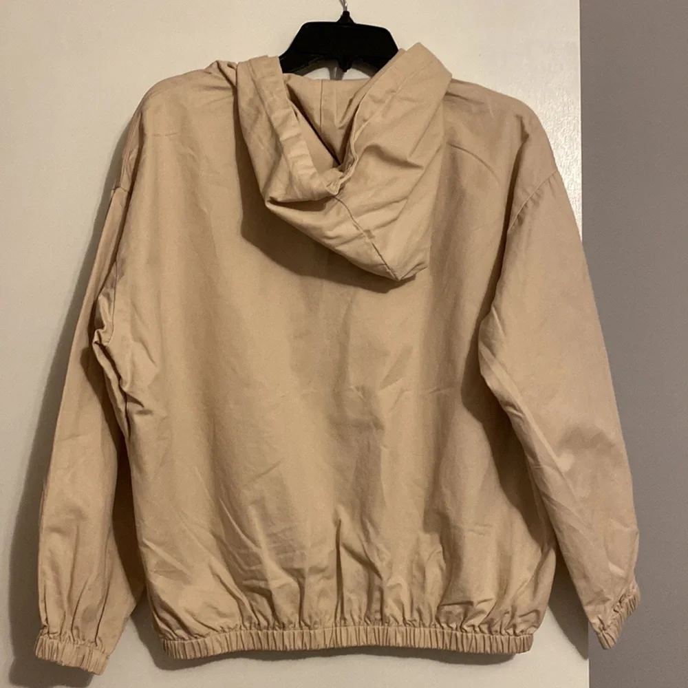 🌷3 items for $30🌷 ▪️ ZAFUL ▪️ Blush Pink Pullover Windbreaker - Picture 4 of 5